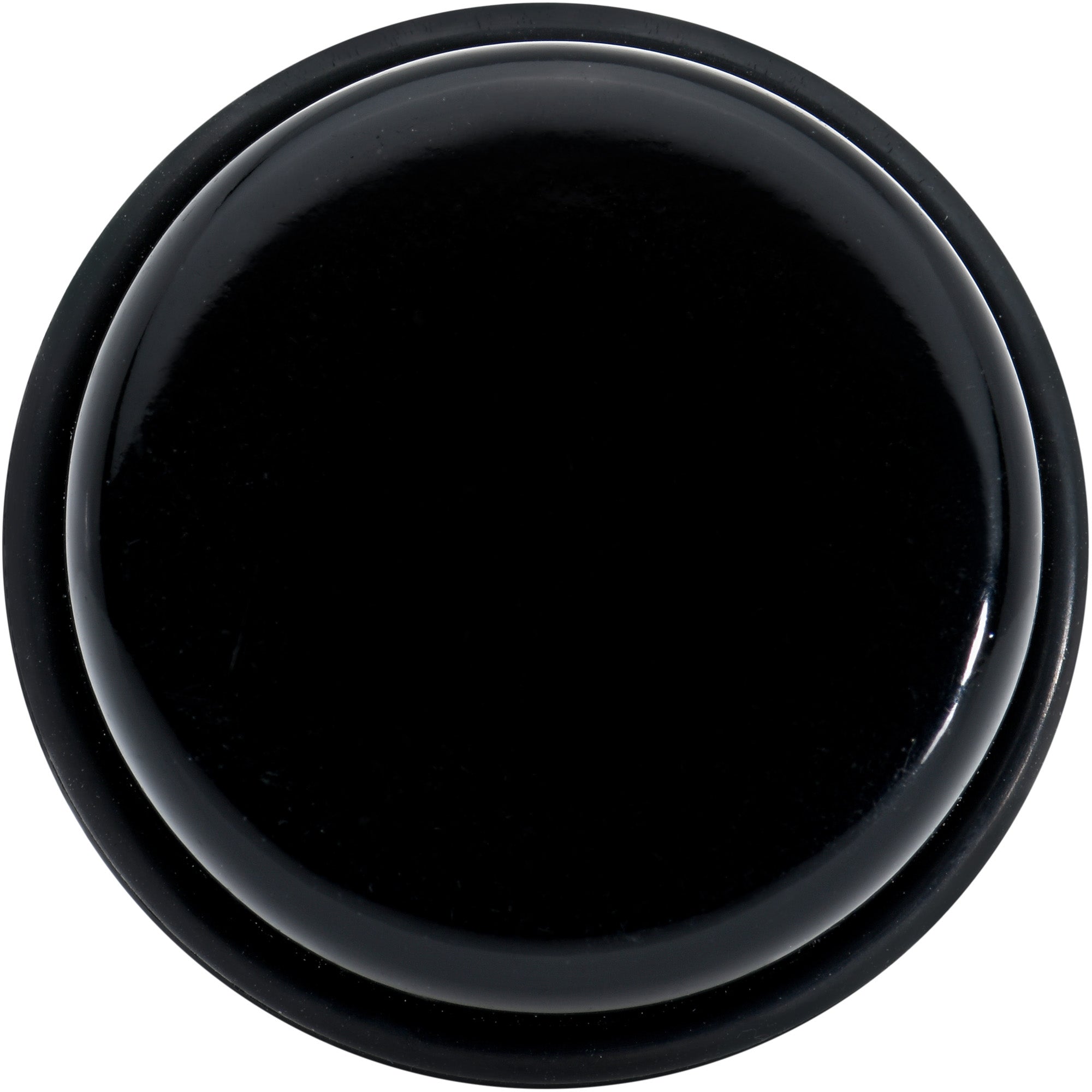 BodyCandy 24mm Black Acrylic Straight Taper Set — in-use photo