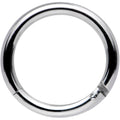 BodyCandy 14G 3/8 Stainless Steel Hinged Segment Ring — main product shot
