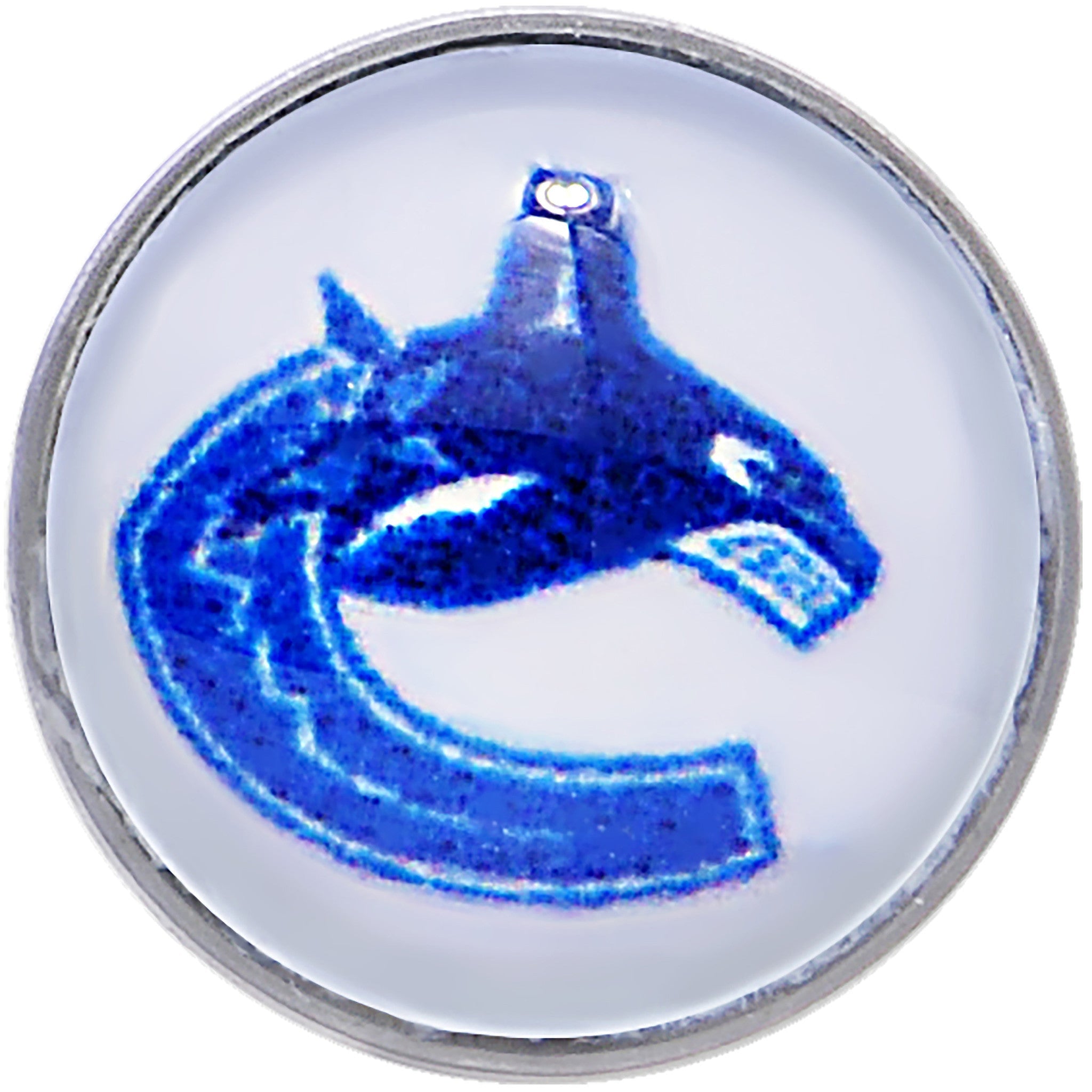 BodyCandy Officially Licensed NHL Vancouver Canucks Logo Tongue Ring — lifestyle context