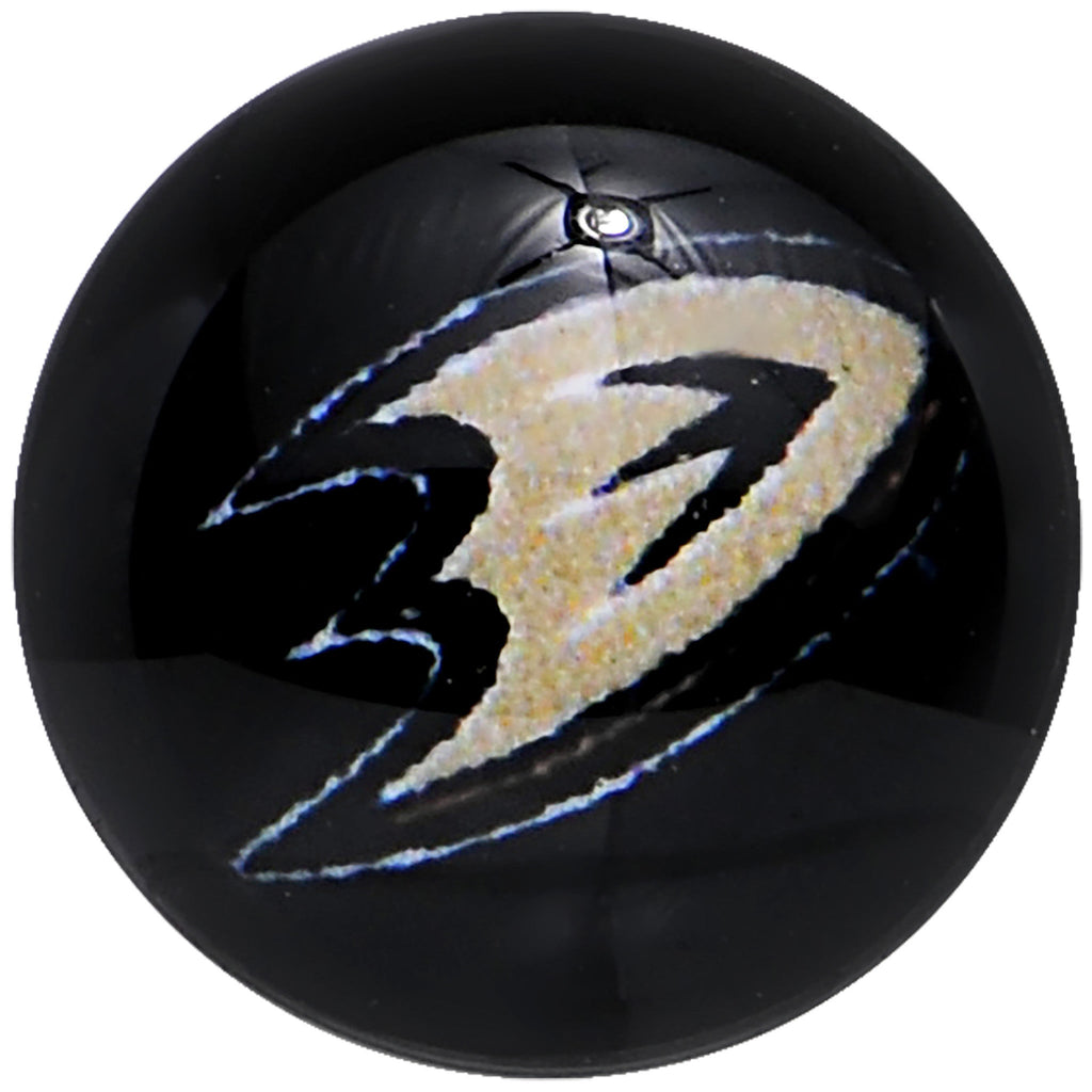 BodyCandy Officially Licensed NHL Anaheim Ducks Logo Tongue Ring — lifestyle context