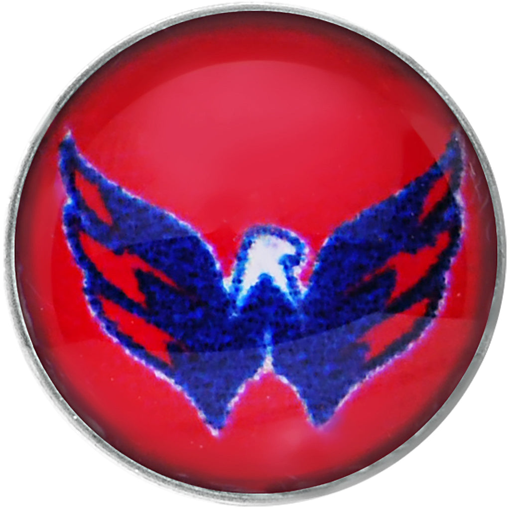 BodyCandy Officially Licensed NHL Washington Capitals Logo Tongue Ring — lifestyle context