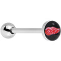 BodyCandy Officially Licensed NHL Detroit Red Wings Logo Tongue Ring — main product shot