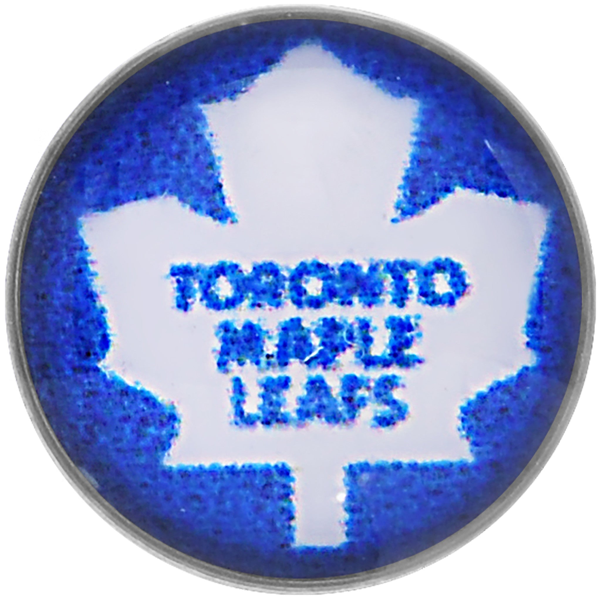 BodyCandy Officially Licensed NHL Toronto Maple Leafs Logo Tongue Ring — lifestyle context