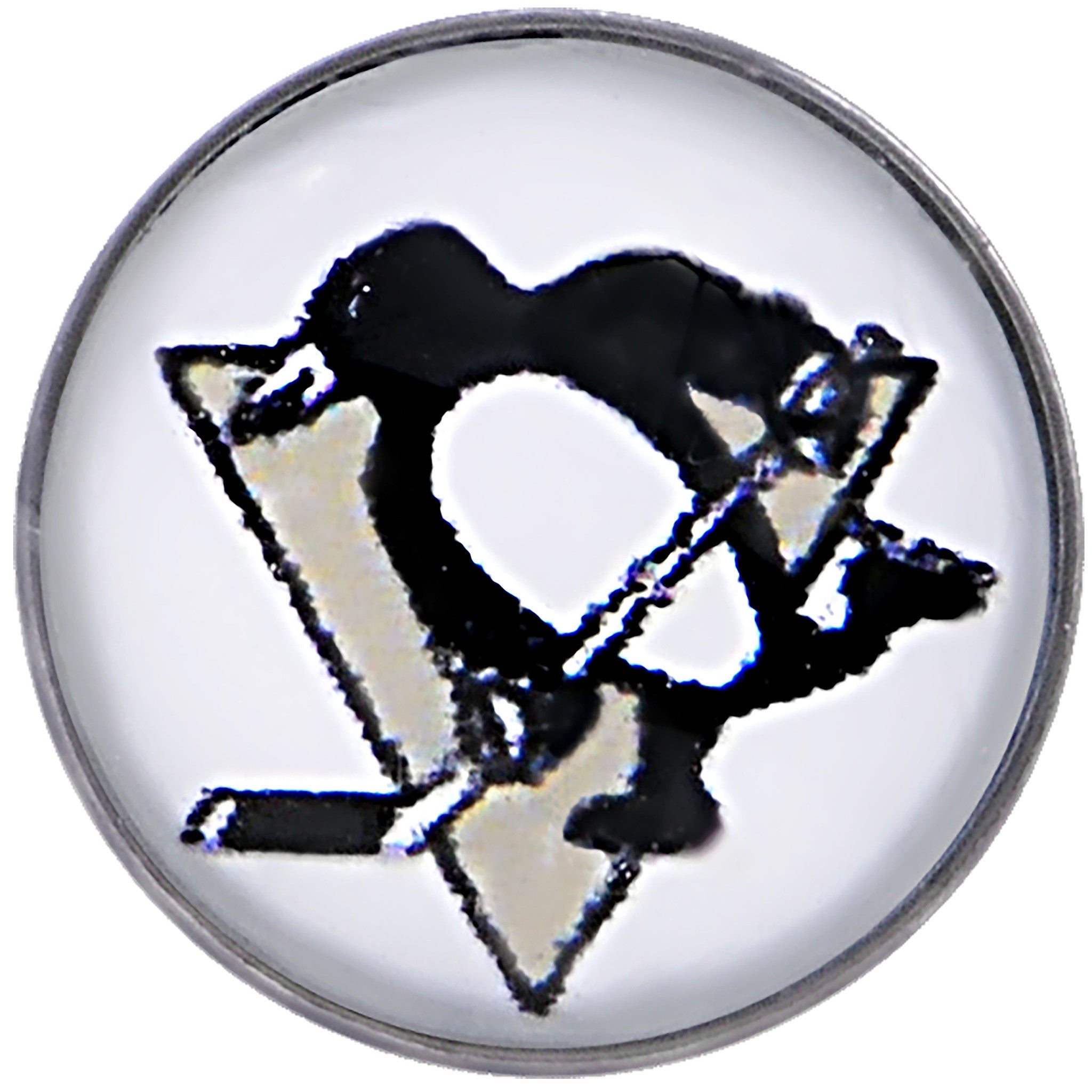 BodyCandy Officially Licensed NHL Pittsburgh Penguins Logo Tongue Ring — lifestyle context