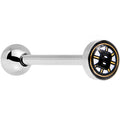 BodyCandy Officially Licensed NHL Boston Bruins Logo Tongue Ring — main product shot