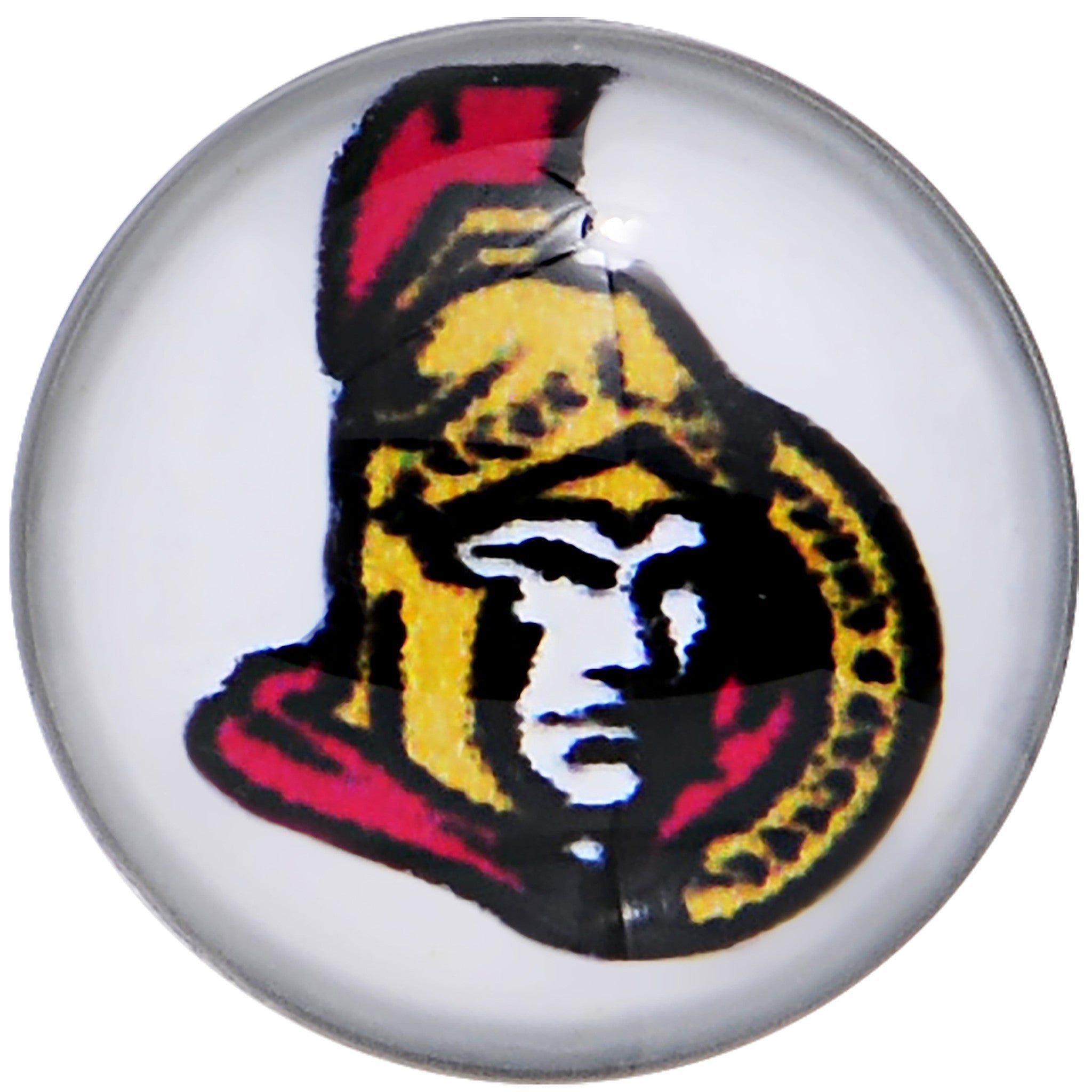 BodyCandy Officially Licensed NHL Ottawa Senators Logo Tongue Ring — lifestyle context