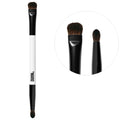 E6 Dual-Ended Eyeshadow Brush - Precision Application, Blending & Shading | Cruelty-Free Synthetic Makeup Brush
