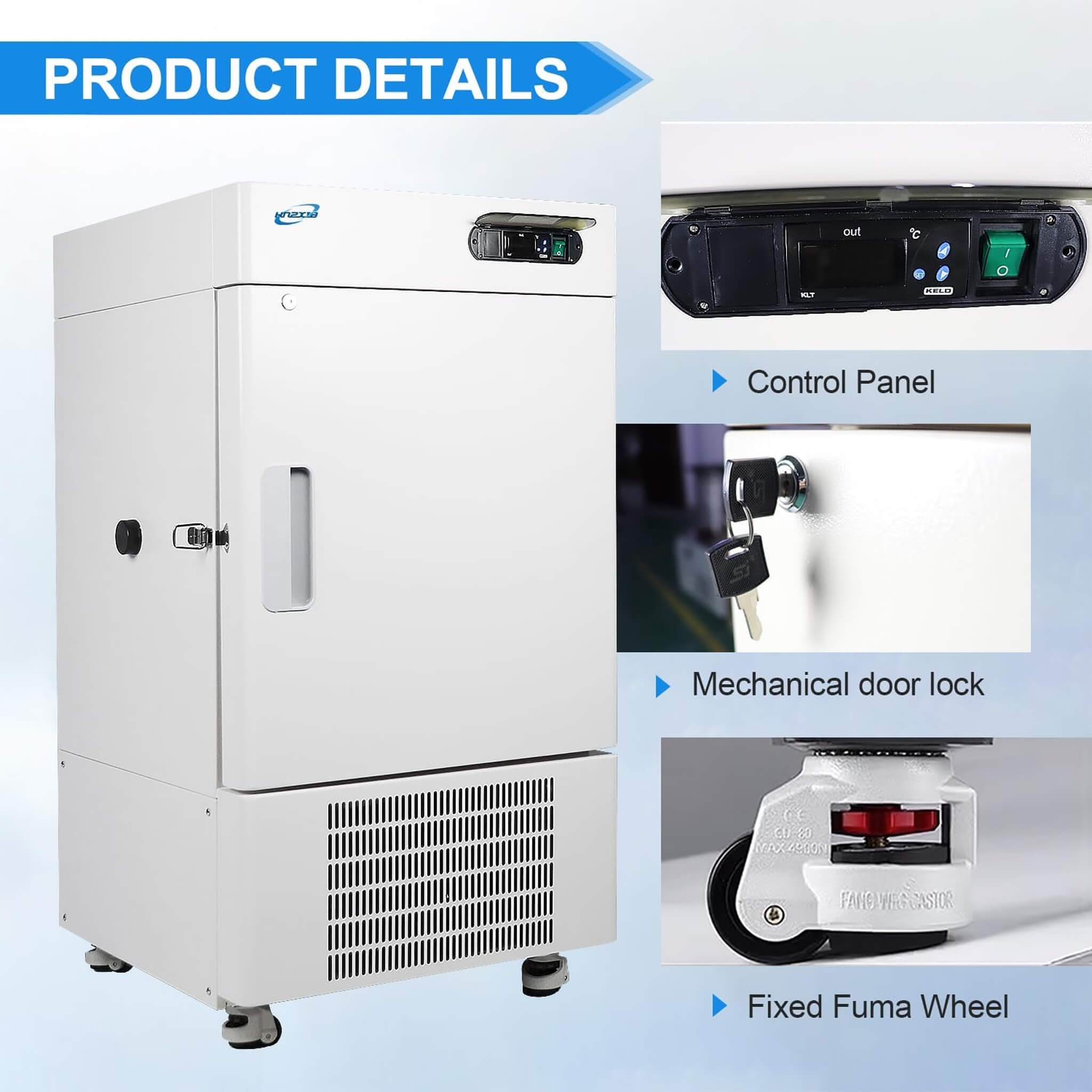58L Ultra-Low Temperature Laboratory Freezer With Precision Cooling (SAK37621) – SAKSBY WHOLESALE, view 4