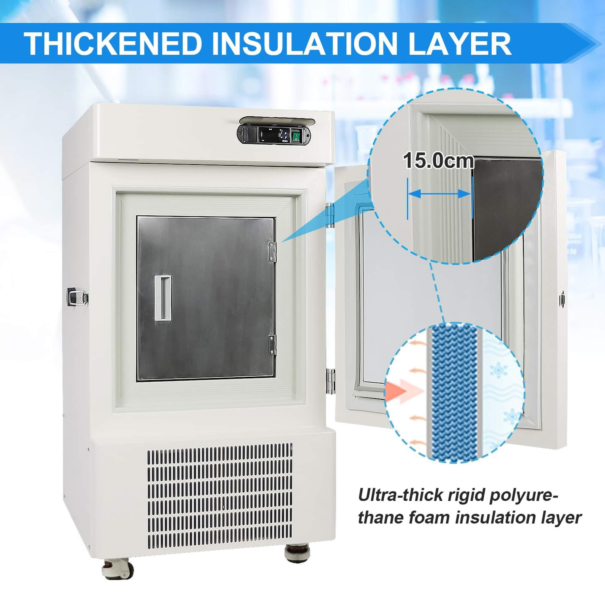 58L Ultra-Low Temperature Laboratory Freezer With Precision Cooling (SAK37621) – SAKSBY WHOLESALE, view 8