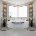 Nuvia Celestia 59-Inch 2-Person Luxury Corner Whirlpool Jetted Bathtub (SAK97310) – SAKSBY WHOLESALE