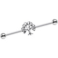 BodyCandy 14G Celtic Trinity Knot Tree of Life Industrial Barbell 38mm — main product shot