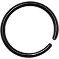 BodyCandy 20G 5/16 Black Anodized Annealed Steel Seamless Circular Ring — main product shot