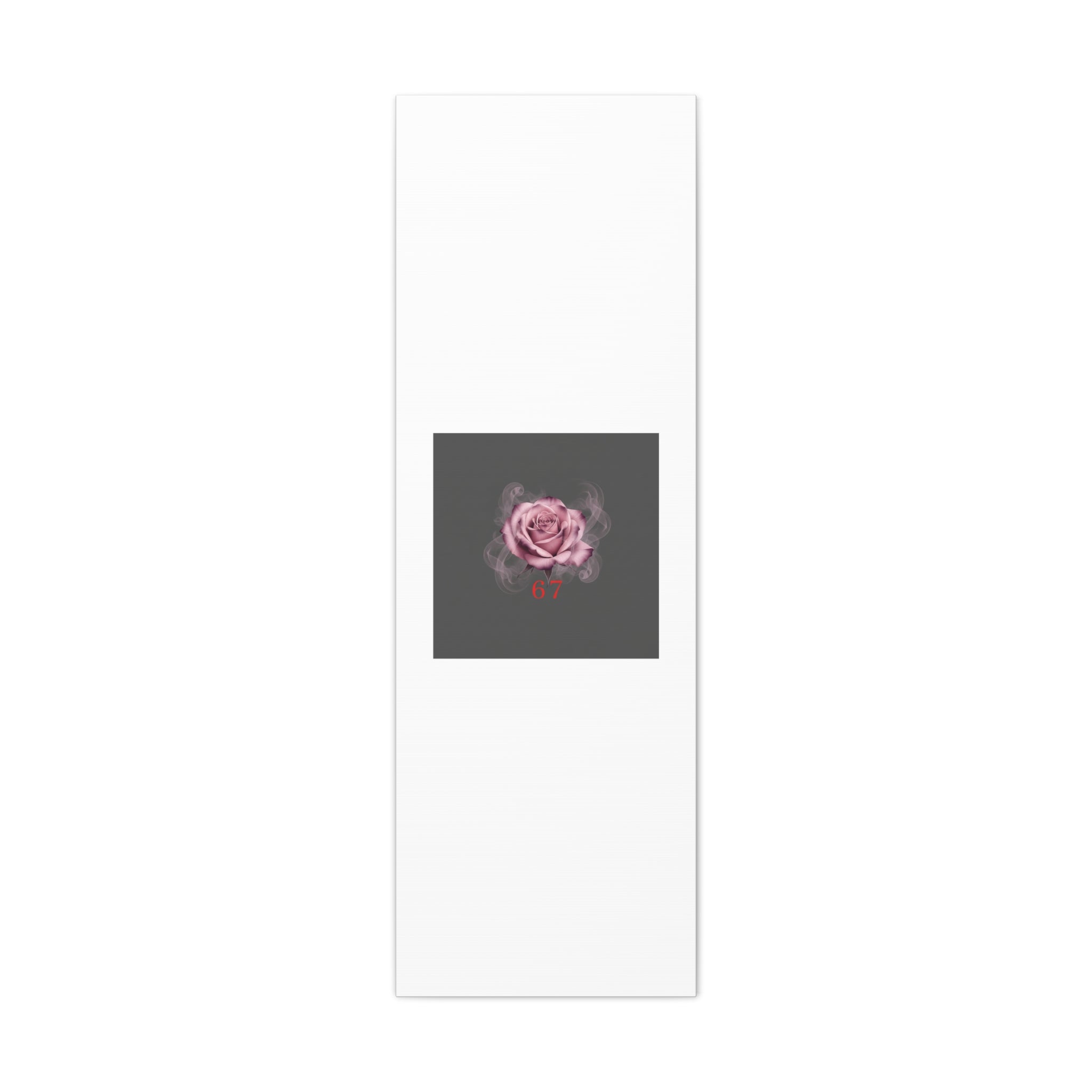 6 7 Valentine's Canvas | Viral Gothic Rose Wall Art | 6 7 Meaning Dark Romance