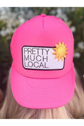 Pretty Little Patriot Pretty Little Patriot Pretty Much Local patch hat -clearance — construction detail