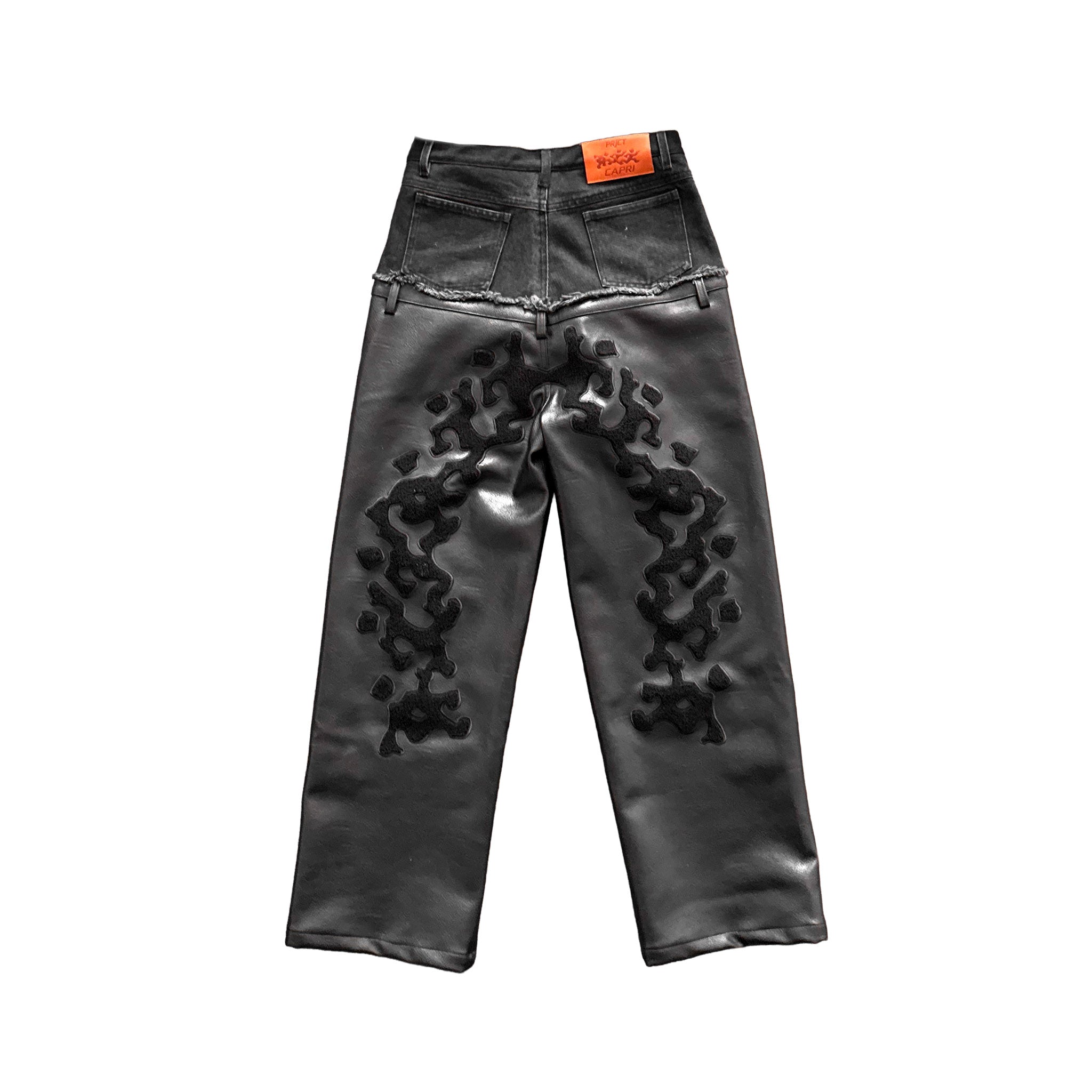 ProjectCapri Capri Leather Pants — main product shot