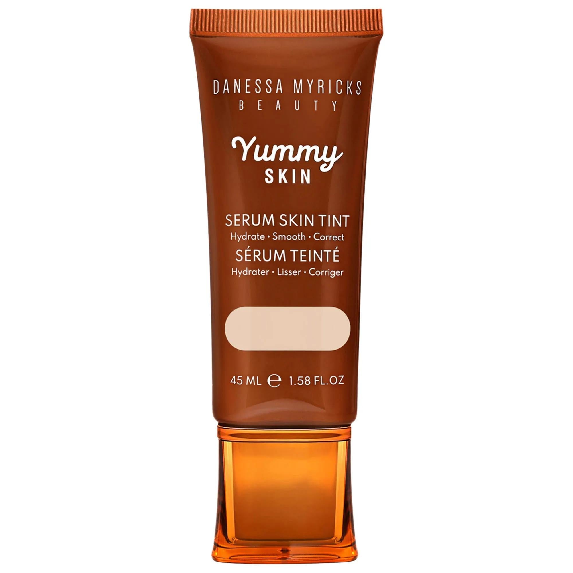 Yummy Skin Soothing Serum Skin Tint Foundation with Peptides + Ceramides - Vegan, Cruelty-Free, Light Coverage Makeup