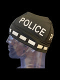 VisiBlue The Police Beanie - Black “POLICE” — VisiBlue tactical gear for law enforcement