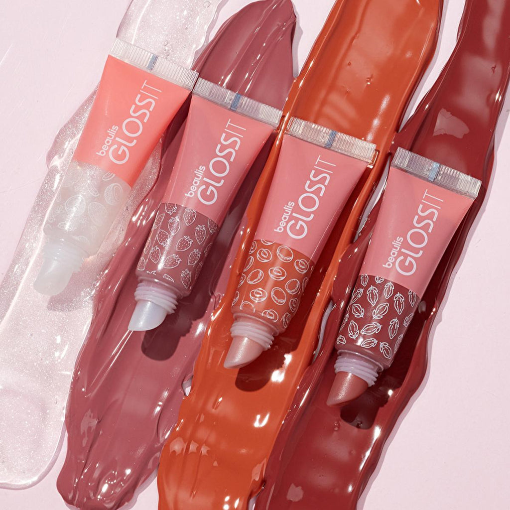 Beaulis Gloss It Lip Gloss - Moisturizing Shine with Fruit Extracts for Dry Lips