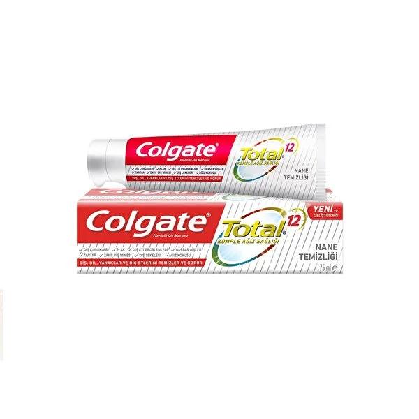 Colgate Total Toothpaste Mint Flavor 75ml - Effective Plaque Protection for Optimal Oral Hygiene