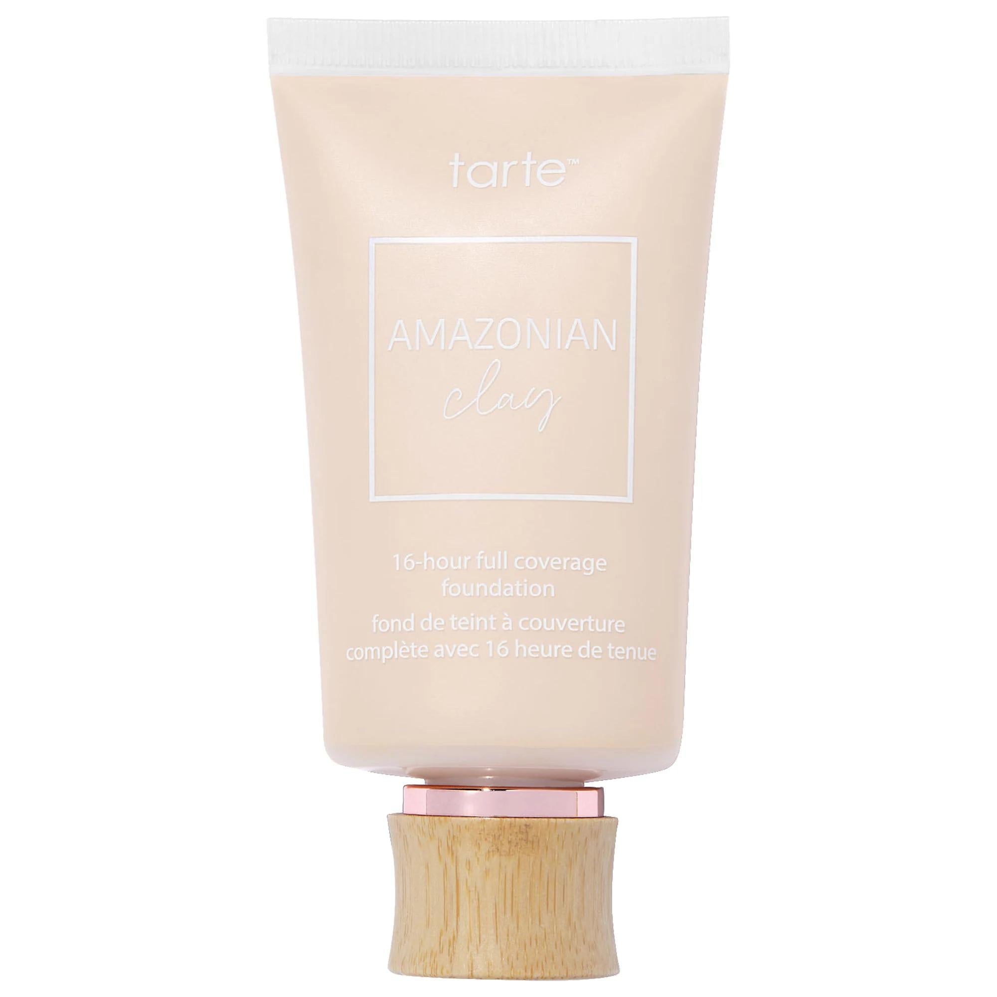Amazonian Clay 16-Hour Full Coverage Foundation - Matte Finish, Oil-Free, Vegan & Cruelty-Free Makeup