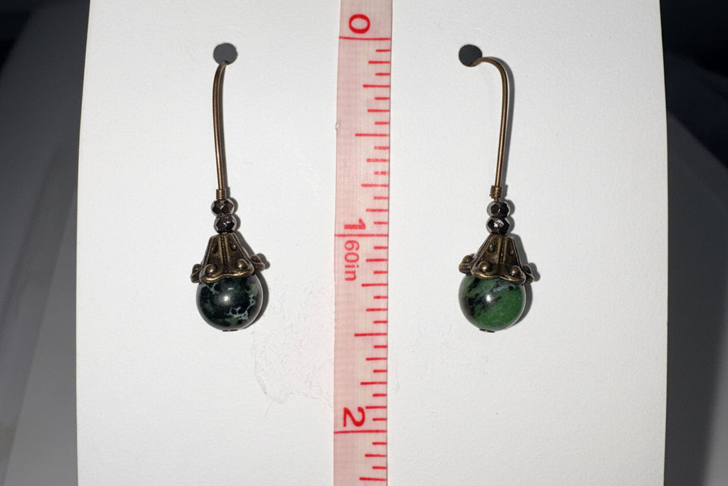 Just Neat Stuff Green Malachite buds — back view