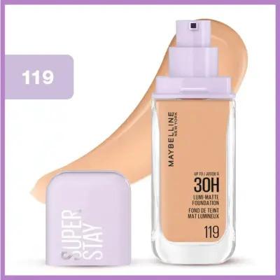 Maybelline New York Lumi Mat Fondúten - Lightweight, Long-Lasting Matte Foundation Makeup for Natural Finish
