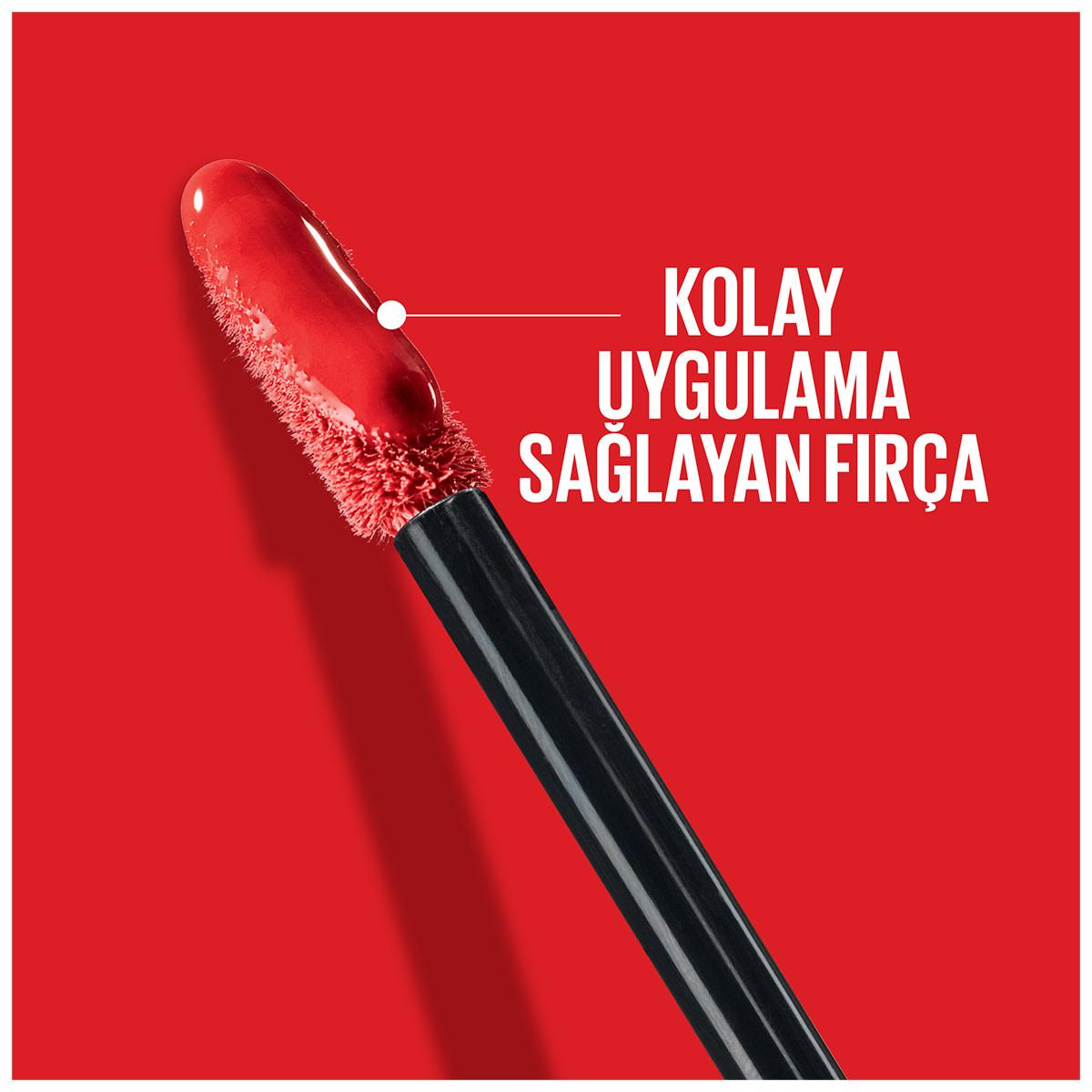 Maybelline New York Super Stay Vinyl Ink Liquid Lipstick - 16 Hour Long-Lasting, High Shine Finish, Smudge-Proof - Wicked