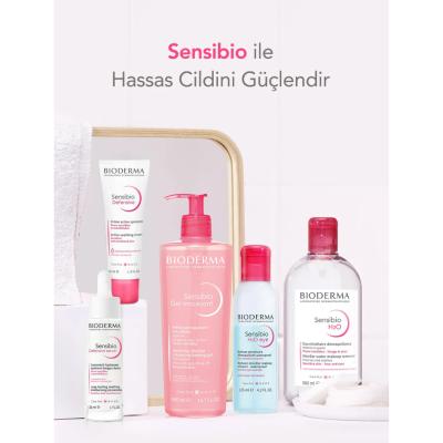 Bioderma Sensibio H2O Micellar Water for Sensitive Skin - Gentle Makeup Remover & Cleanser, Hypoallergenic & Dermatologically Tested