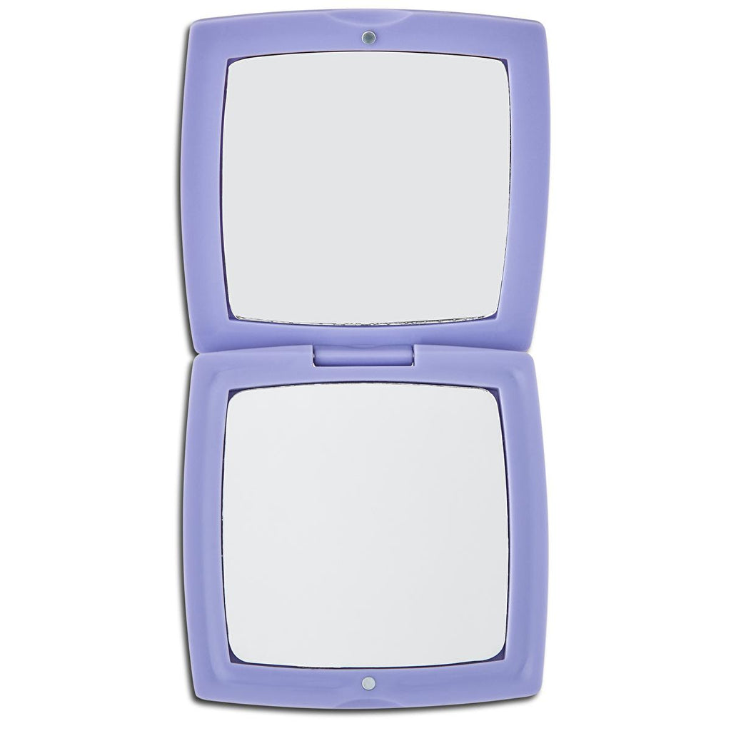 Eklips Compact Makeup Mirror with Double-Sided Design and Magnetic Closure - Portable, Travel-Friendly Makeup Mirror for On-the-Go Touch-Ups