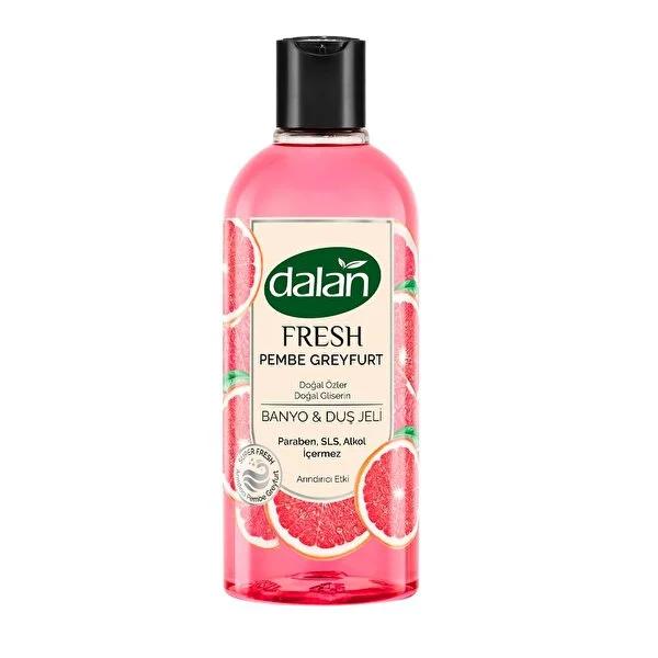 Dalan Botanica Pink Grapefruit Shower Gel 500ml - Refreshing & Moisturizing Natural Shower Experience
