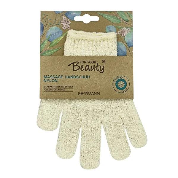 For Your Beauty Exfoliating Massage Glove: Deep Cleanse & Renew Skin - Turkish Bath Body Scrubber