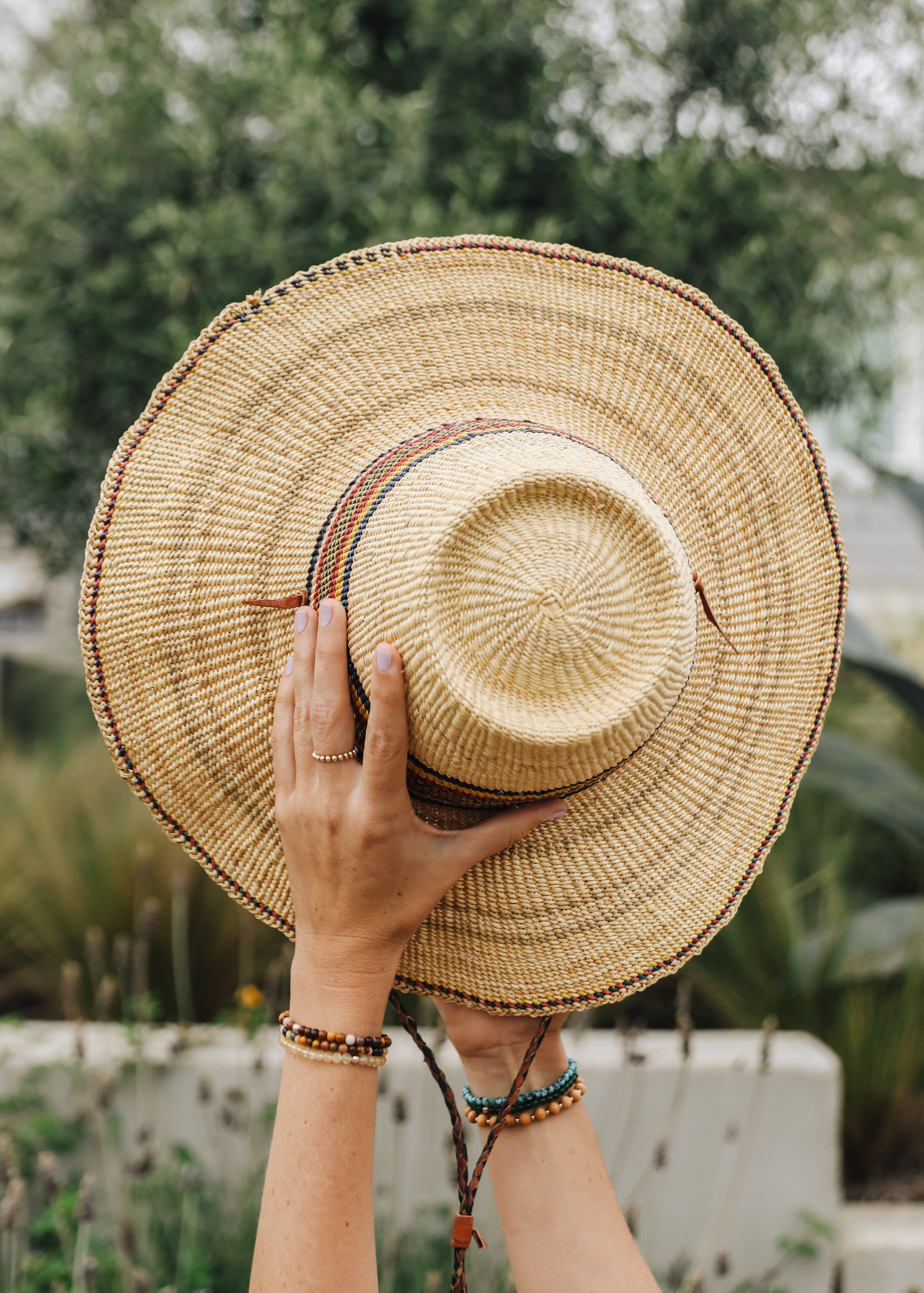 CanyonLeaf Woven Sun Hat — alternative angle