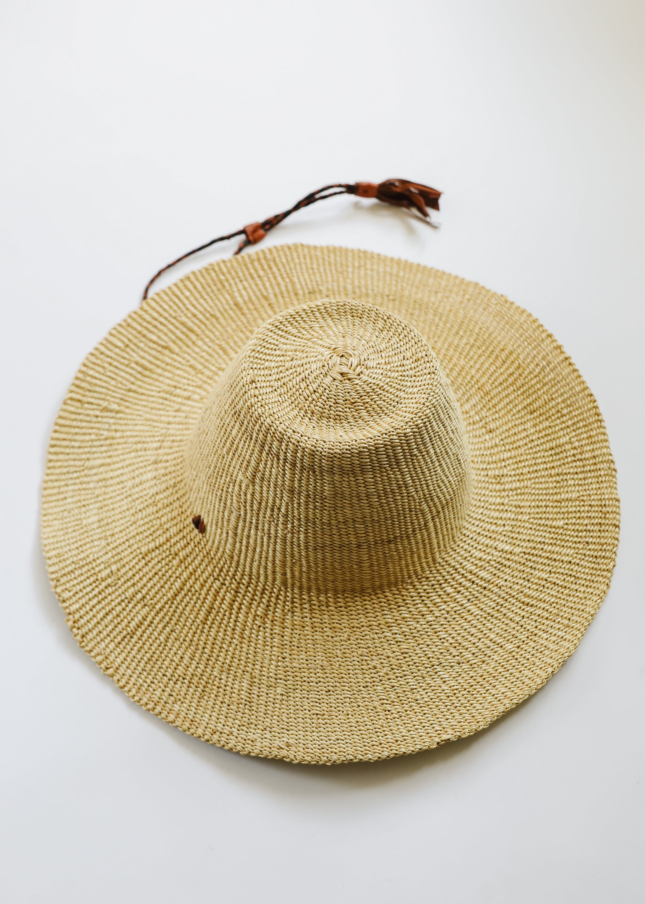 CanyonLeaf Woven Sun Hat — feature highlight
