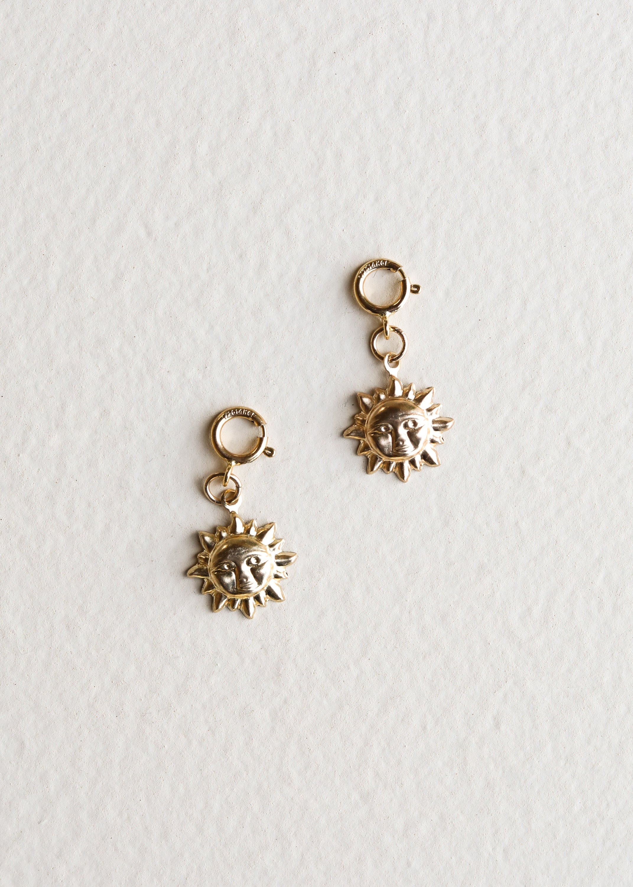 CanyonLeaf 14K Gold Filled Charm - Sunshine — main product shot