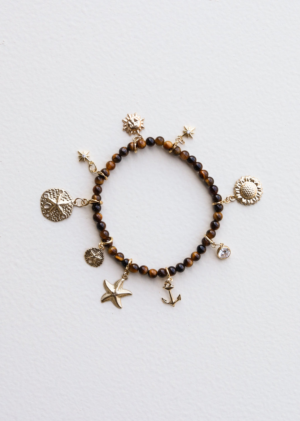 CanyonLeaf 14K Gold Filled Charm - Sunshine — back view