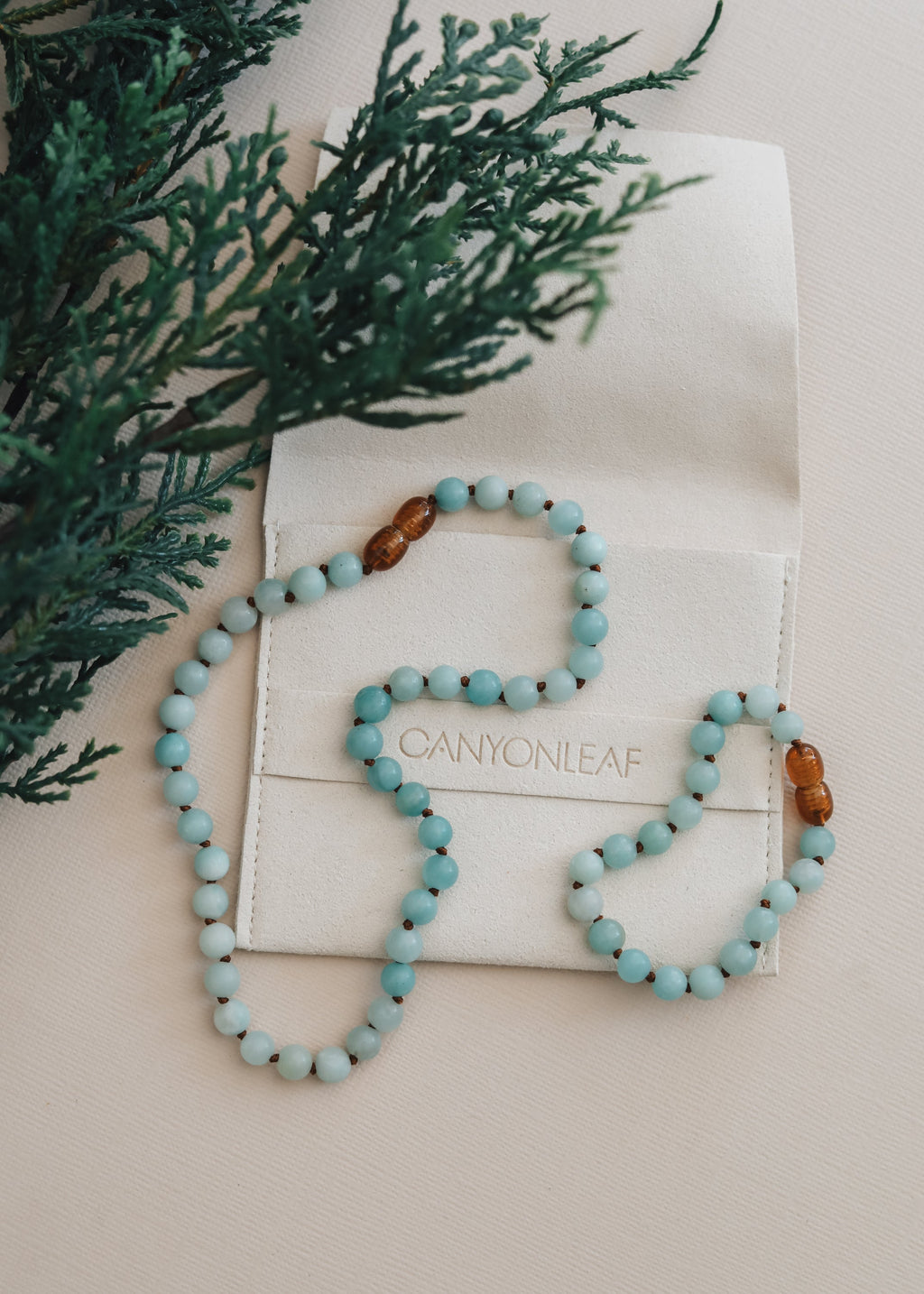 CanyonLeaf Pure Gemstone + Amazonite || Anklet or Bracelet — bracelet category context