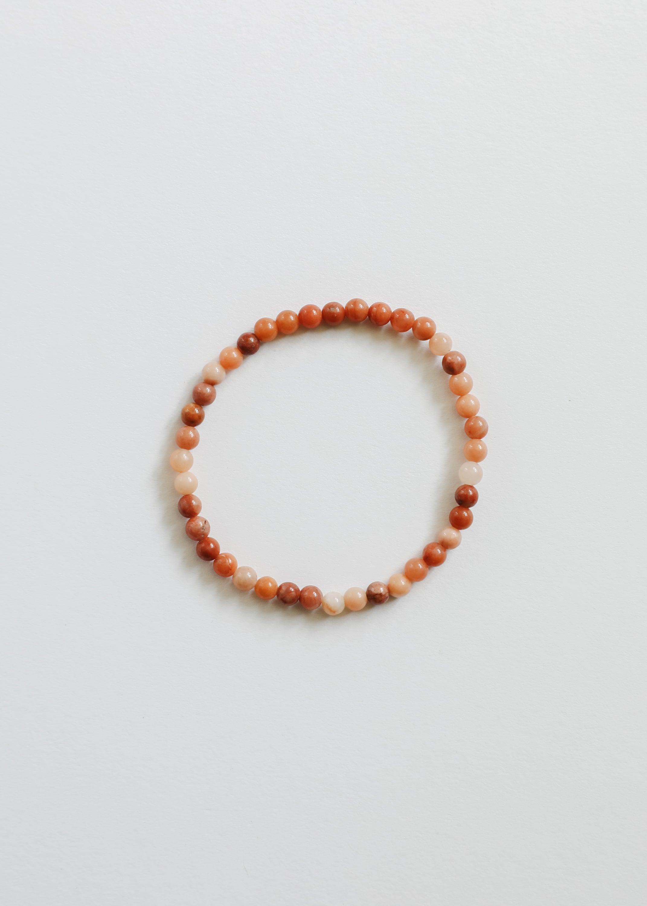 CanyonLeaf Polished Pink Aventurine || Adult Bracelet — lifestyle context
