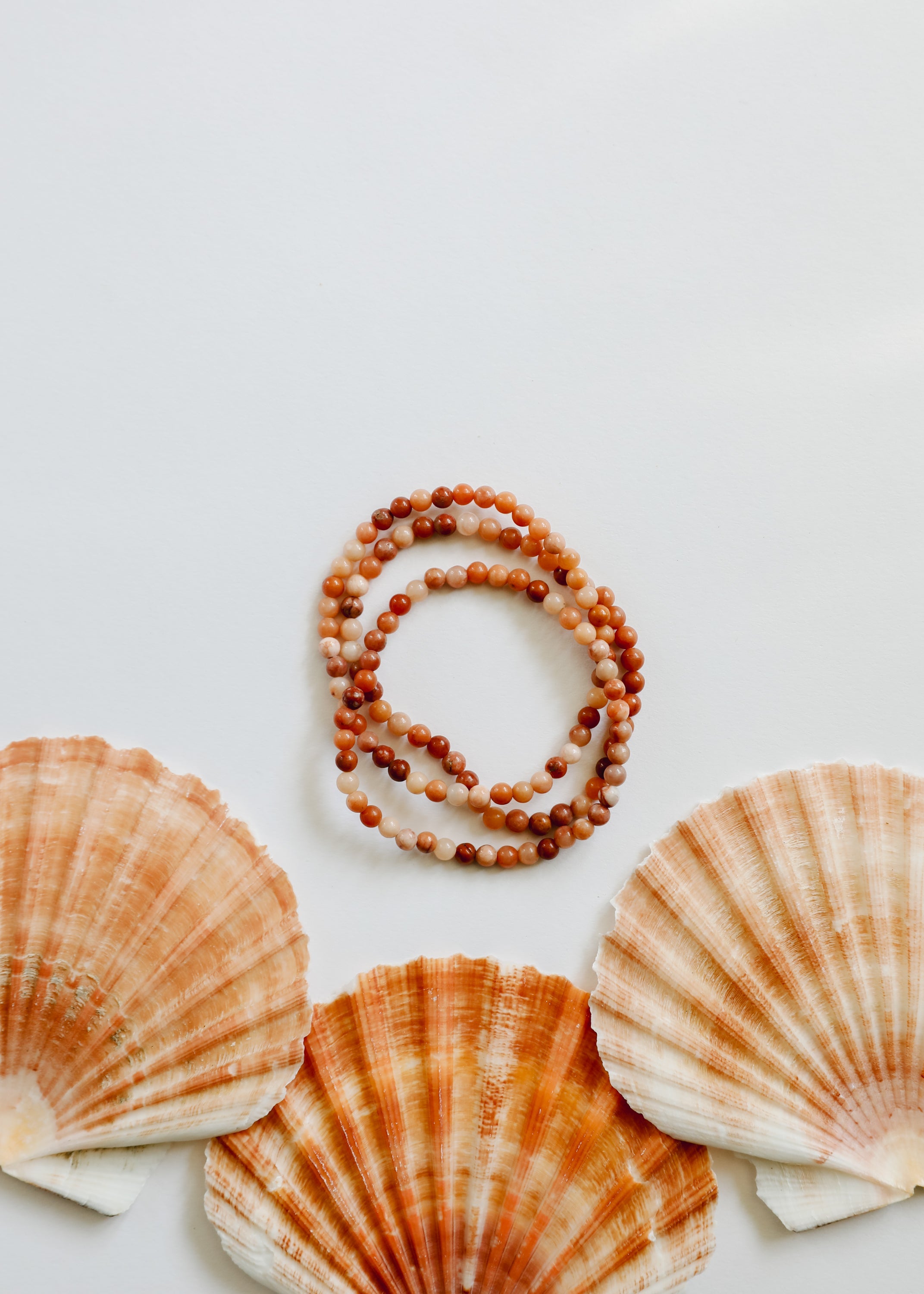 CanyonLeaf Polished Pink Aventurine || Adult Bracelet — back view