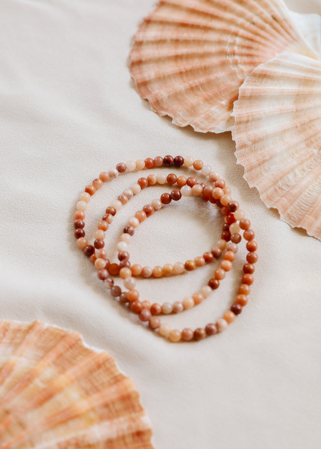 CanyonLeaf Polished Pink Aventurine || Adult Bracelet — main product shot