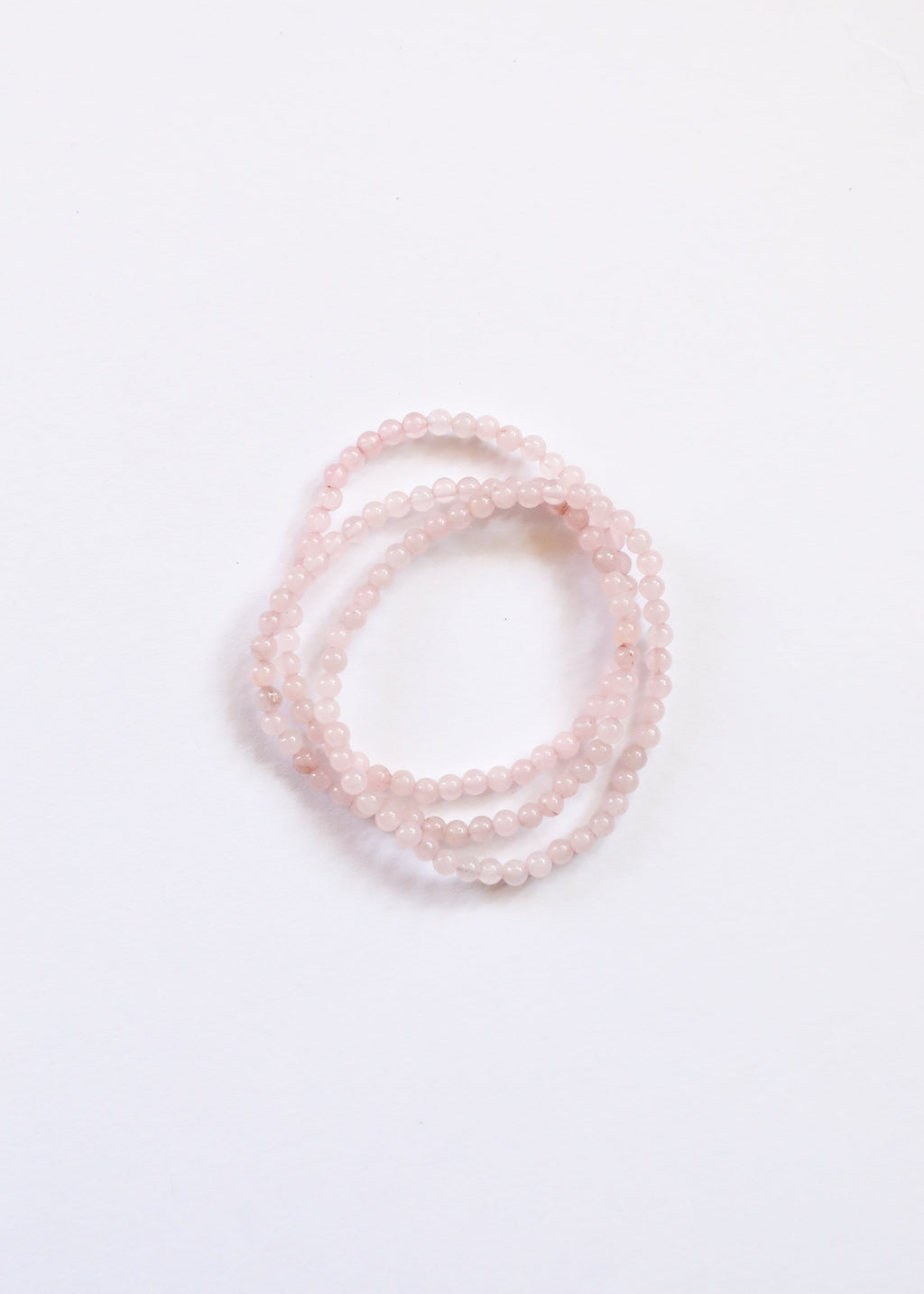 CanyonLeaf Polished Rose Quartz || Adult Bracelet — detail close-up