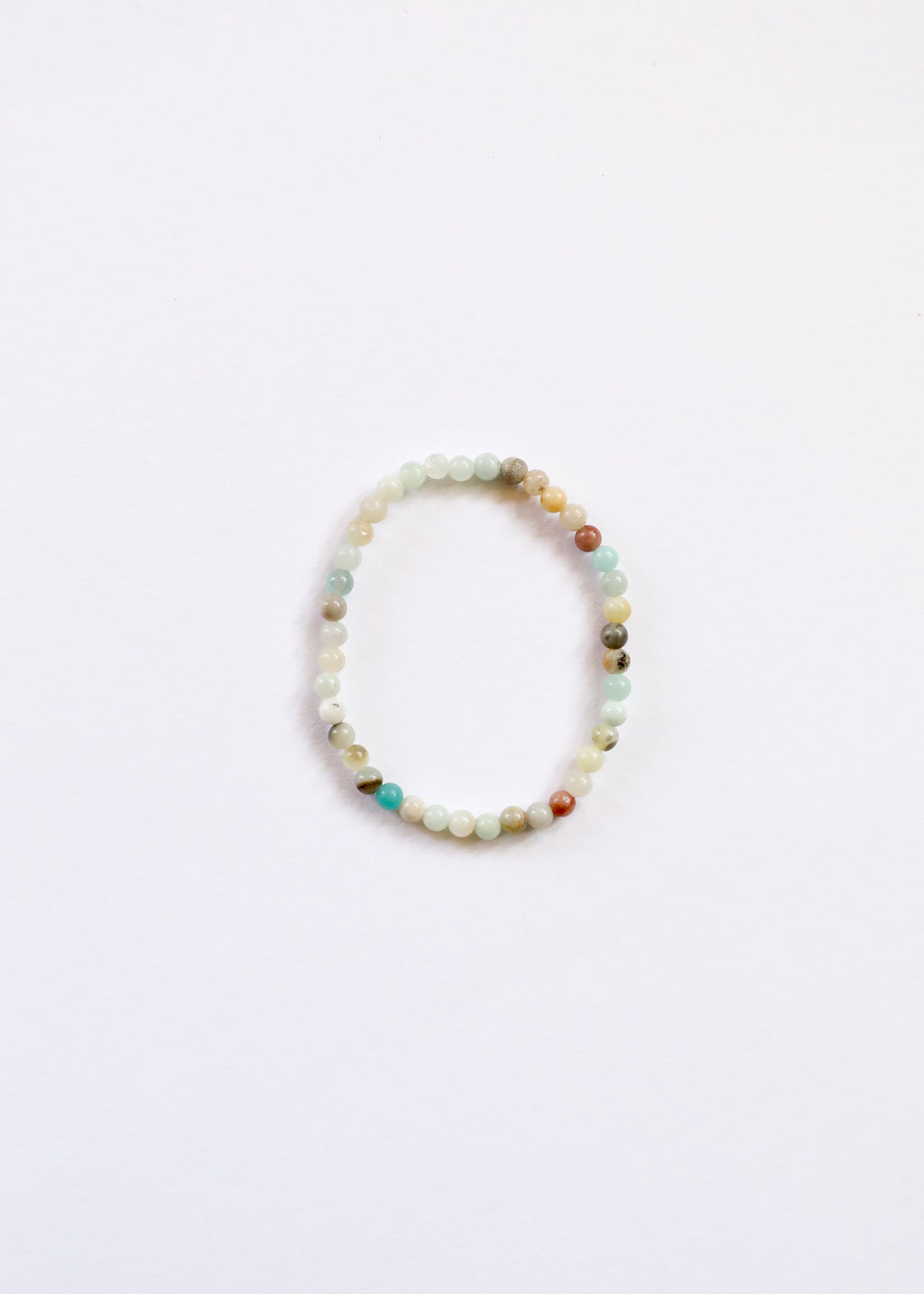 CanyonLeaf Polished Amazonite || Adult Bracelet — construction detail
