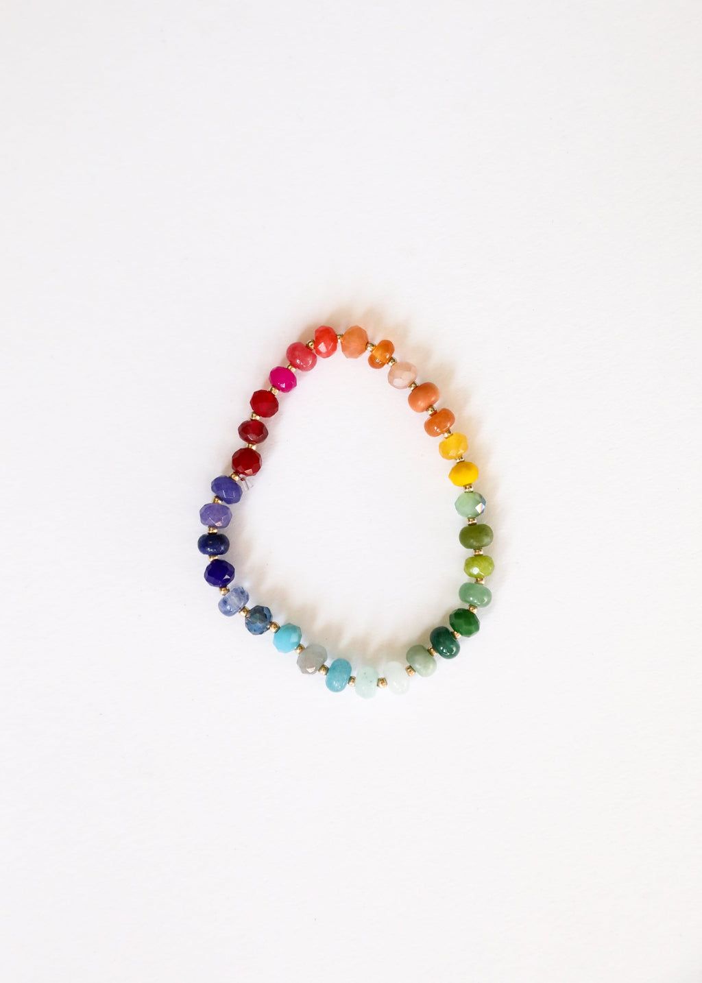 CanyonLeaf Natural Gemstone Bracelet + 14k Gold Filled Toggle : Key West — lifestyle context