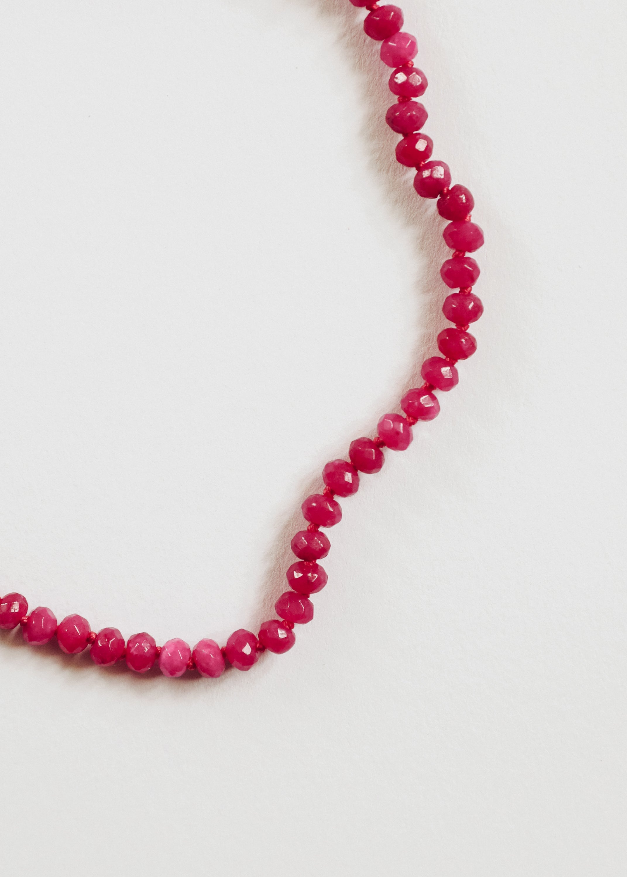 CanyonLeaf Pink Jade + 14k Gold Filled Toggle || Gemstone Necklace — necklace category context