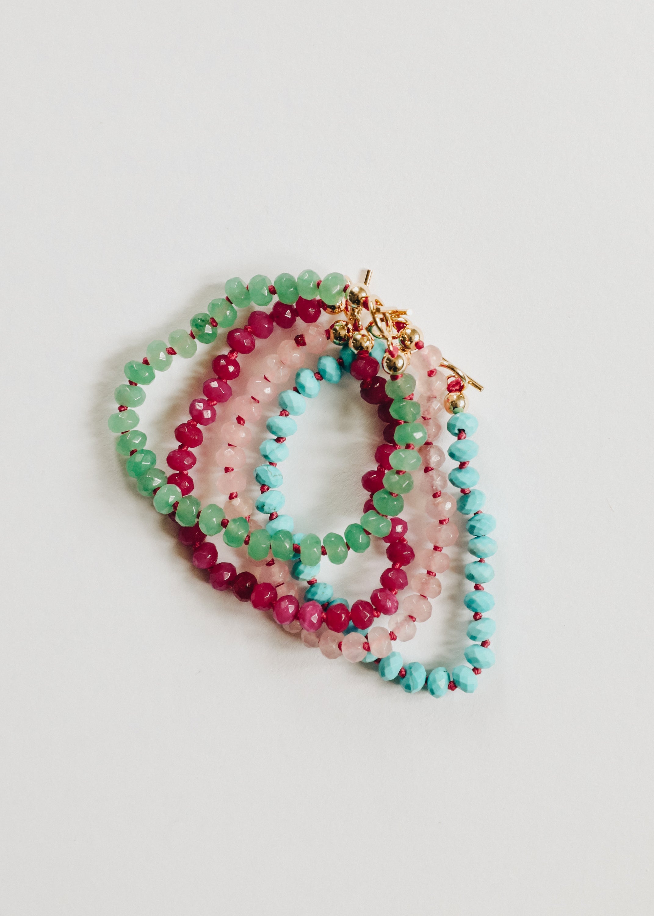 CanyonLeaf Turquoise + 14k Gold Filled Toggle || Gemstone Necklace — CanyonLeaf branding close-up