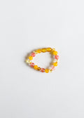 CanyonLeaf Polished Honey Baltic Amber + Honeysuckle Gemstones || Anklet or Bracelet — main product shot