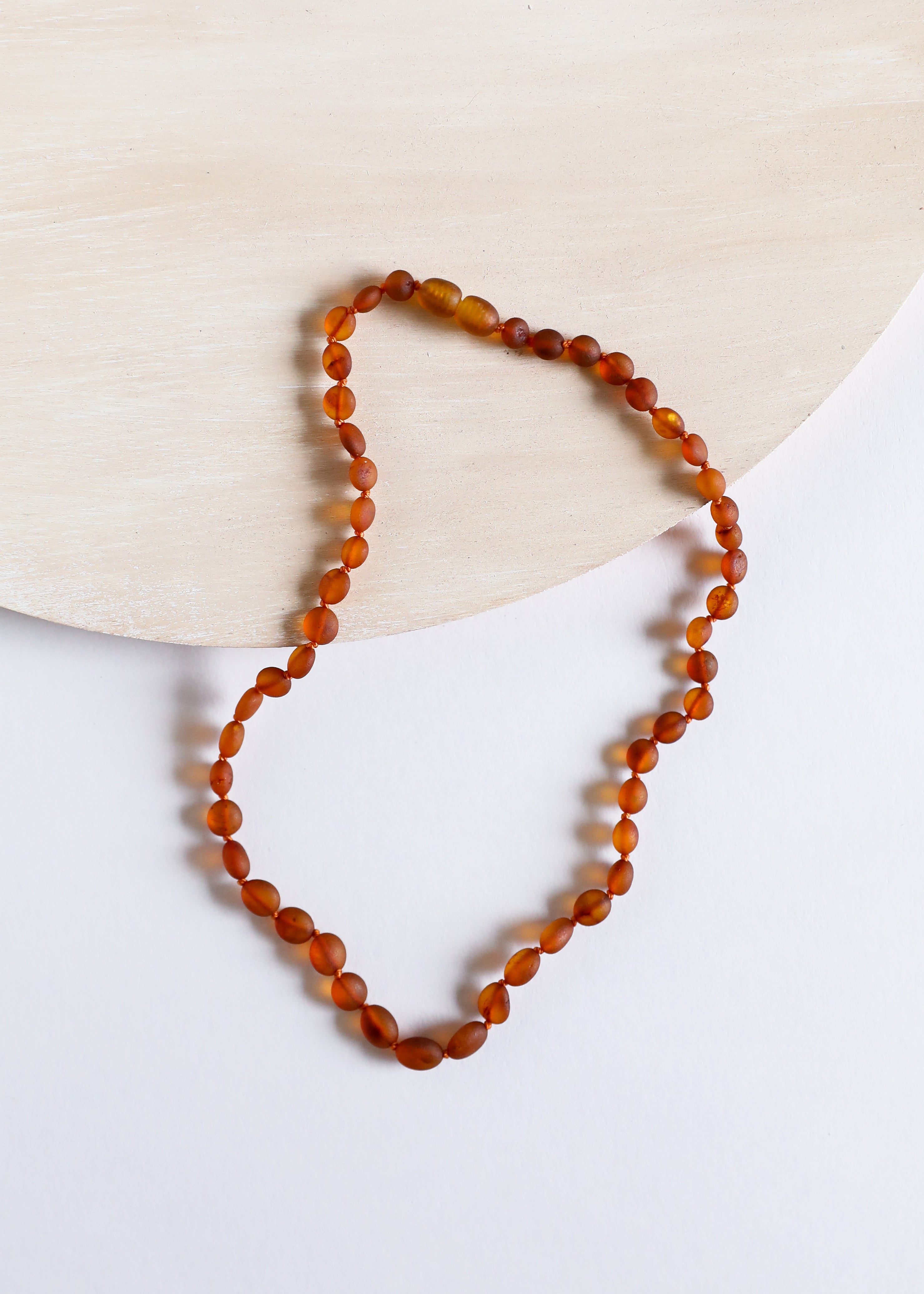CanyonLeaf Raw Cognac Baltic Amber || Classic || Necklace — necklace category context