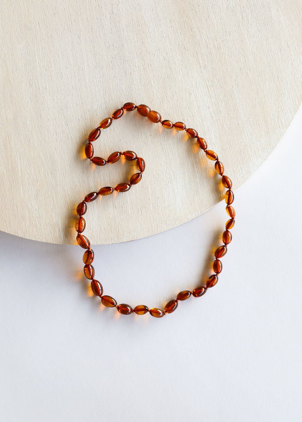 CanyonLeaf Polished Honey Baltic Amber || Necklace