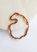 CanyonLeaf Polished Honey Baltic Amber || Necklace