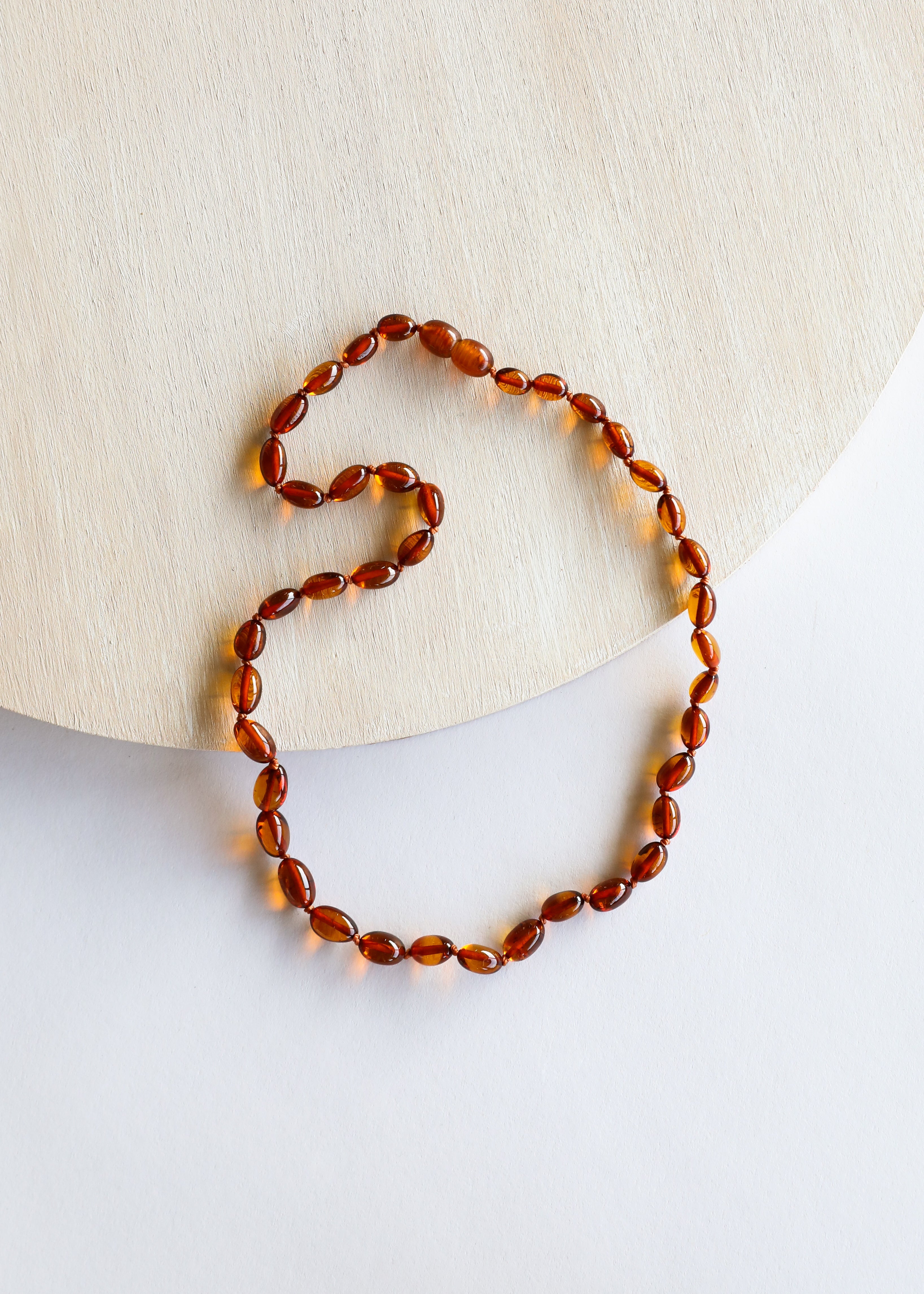 CanyonLeaf Polished Honey Baltic Amber || Necklace
