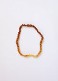 CanyonLeaf Raw Baltic Amber + Sunflower || Necklace || — construction detail